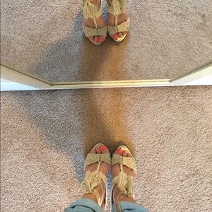 Crochet Strappy Heels