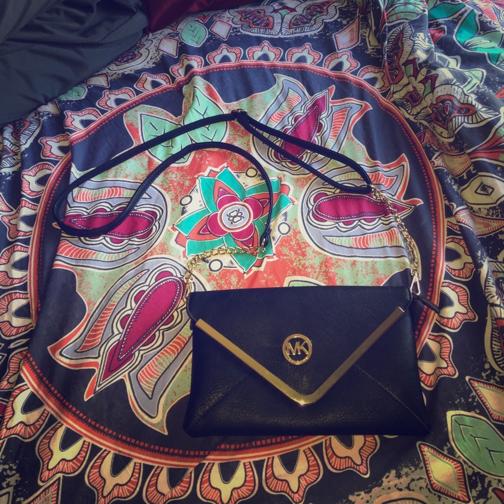 "MK" Side Satchel