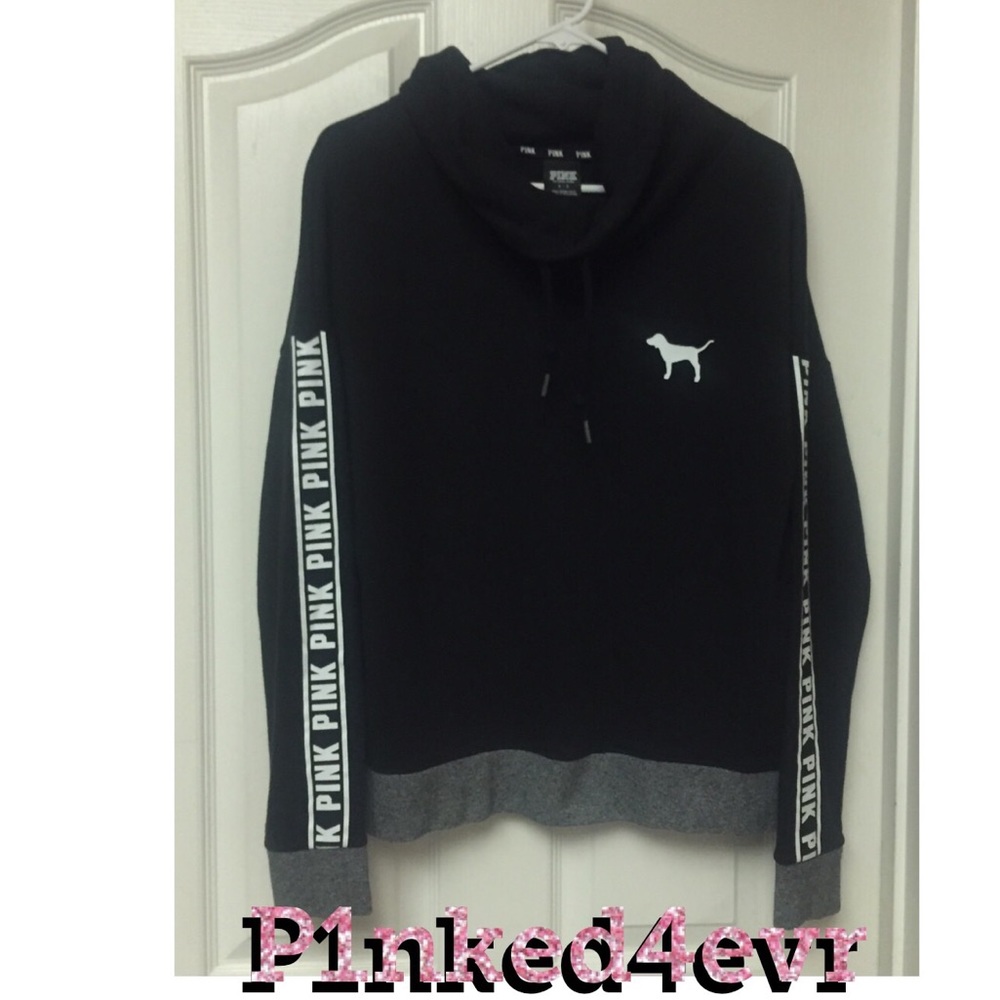 VS PINK Cowl Neck Pullover