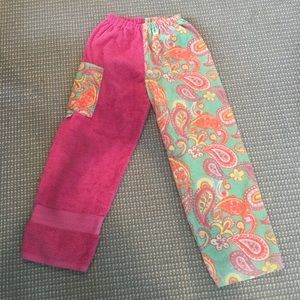 Opposite Legged Towel Pants