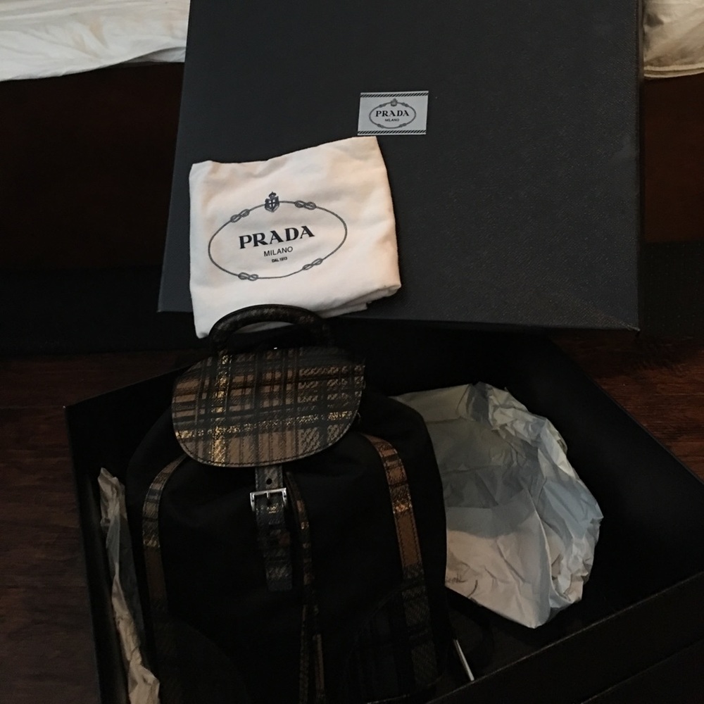Prada backpack never worn!