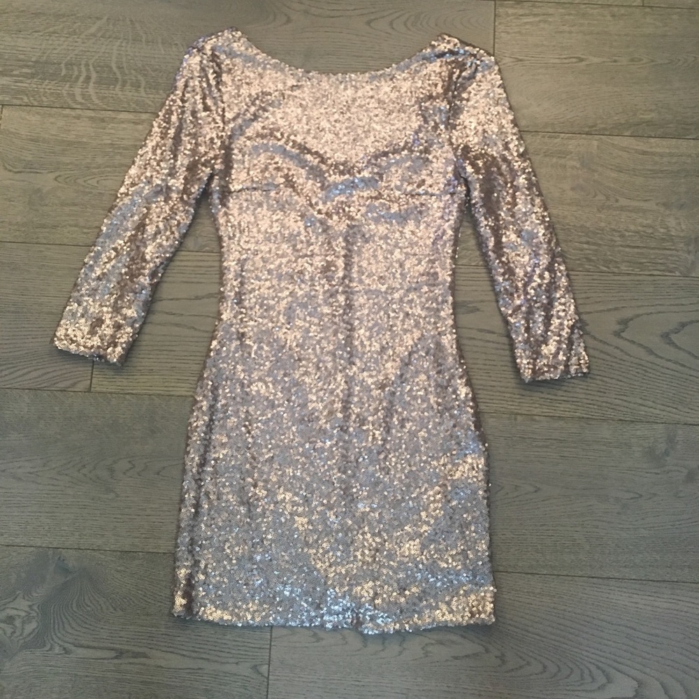 Tobi Sequin Dress