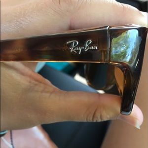 Ray-ban sunglasses.