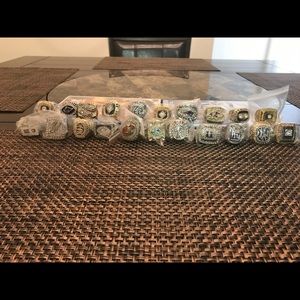 Replica Championship Rings NFL, NBA and MLB