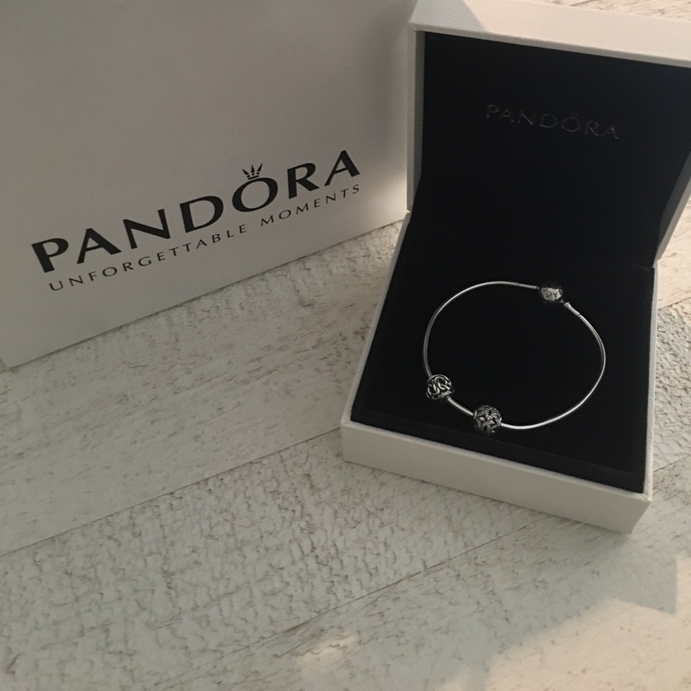 Pandora Bracelet with Charms
