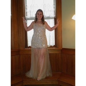 prom dress size 18 altered to size 16