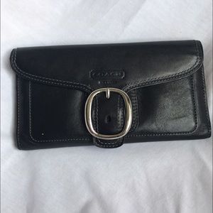 Coach Black Wallet