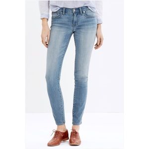 NWOT Madewell Skinny Lydon Wash Jeans 26 regular
