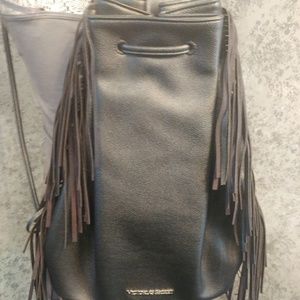 Victoria's secret fringe backpack