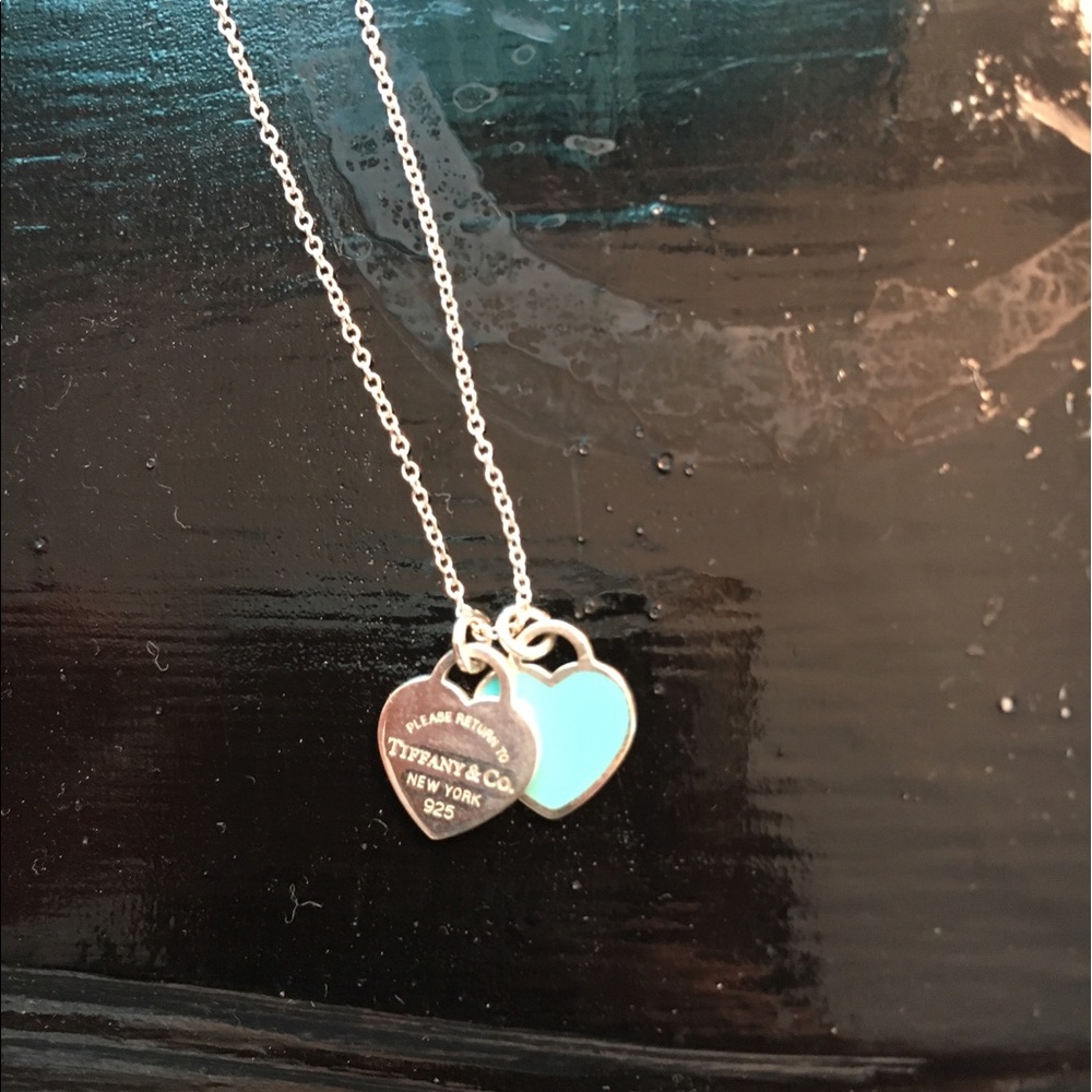 Tiffany Double Heart Necklace