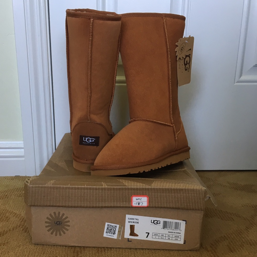 UGGS -classic tall, new with tags. Never worn.