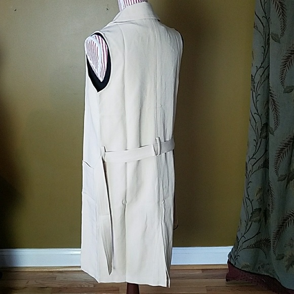 LAST ONE!! Khaki Trench Vest - Picture 5 of 6