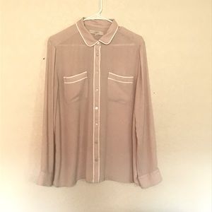 Loft Long Sleeve Button Down