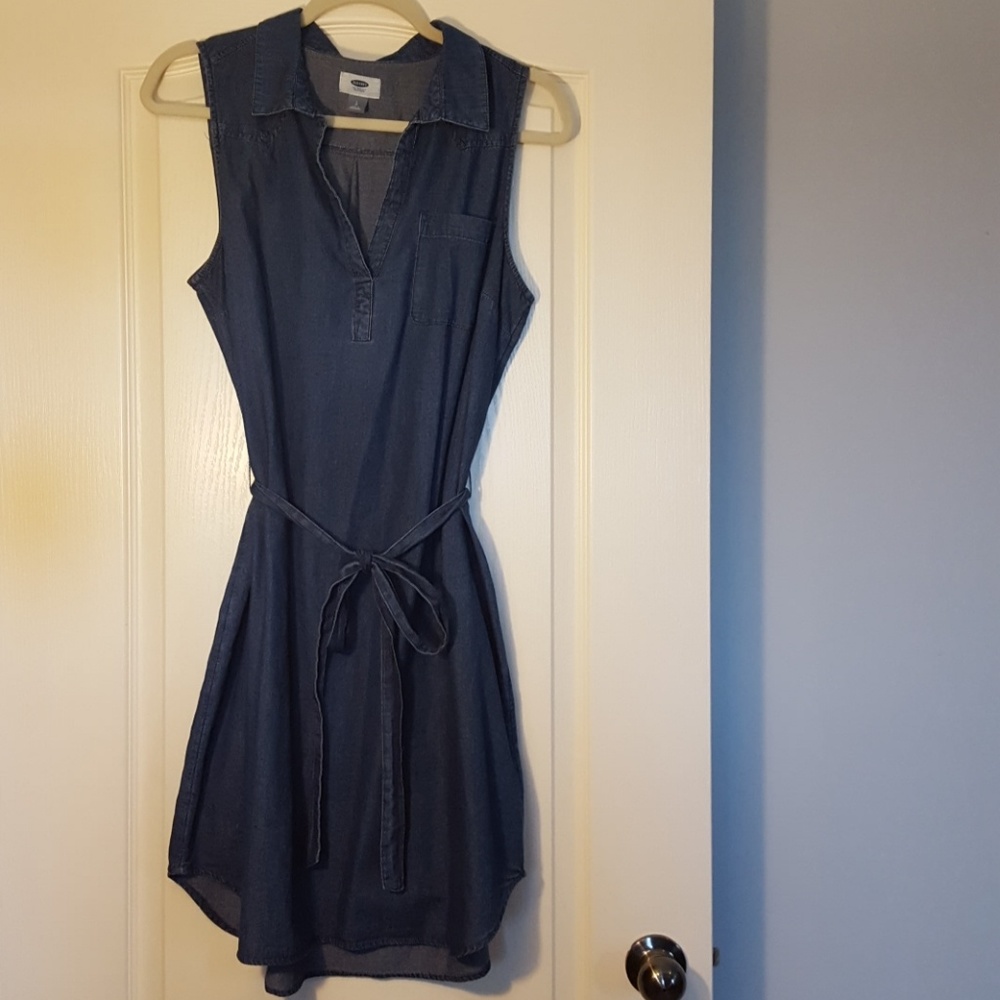 Chambray Denim Dress