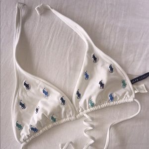 Ralph Lauren white swimsuit