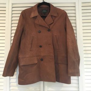 Brown 100% Leather Jacket