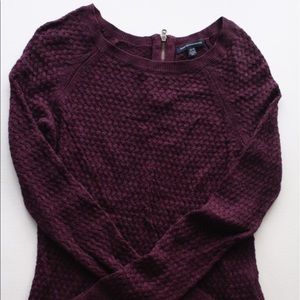 America Eagle Plum Sweater