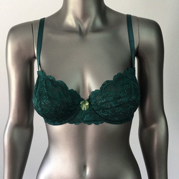 BLUSH Sweetest Sin Sheer Lace Demi Bra Dark Ivory - Picture 3 of 7