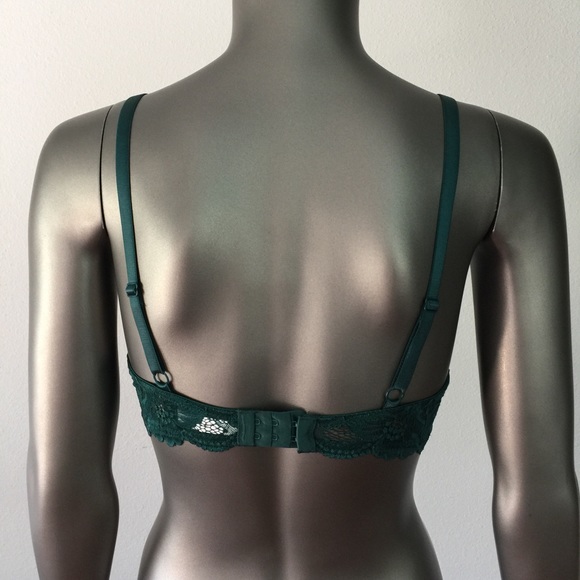 BLUSH Sweetest Sin Sheer Lace Demi Bra Dark Ivory - Picture 5 of 7