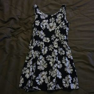 Black Floral Forever 21 dress