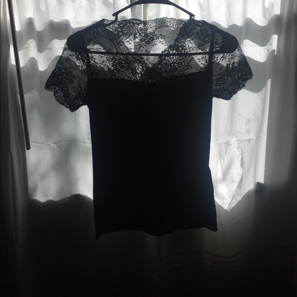 Black, w/ lace trim 🛍PRICE DROP⚠️
