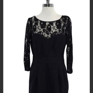 Reiss Lace Cocktail Dress w/ buttons
