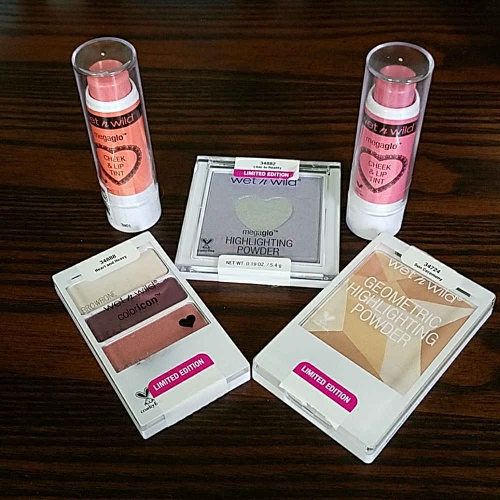 Lot of 5 WetnWild Products