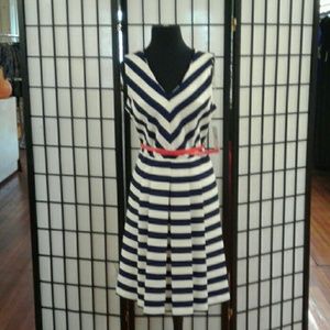 Nautical Hamptons Style Dress