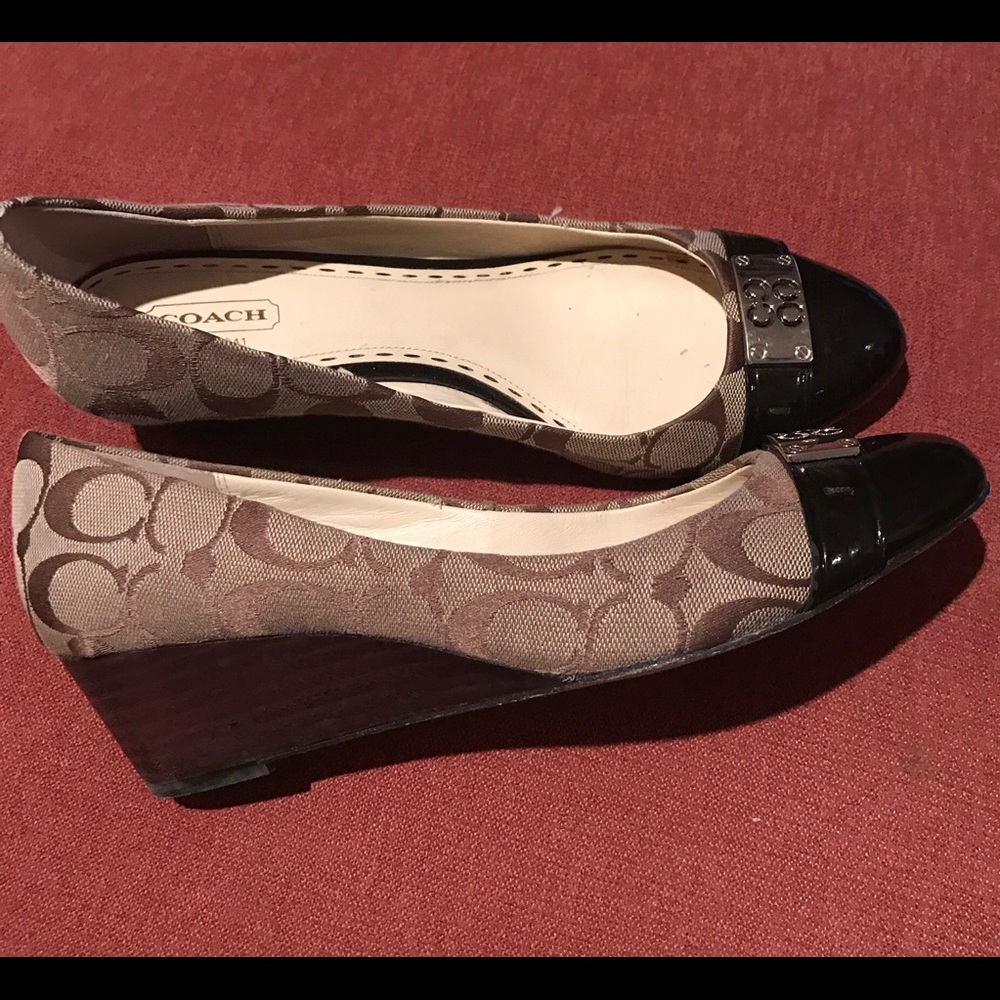 Coach wedges