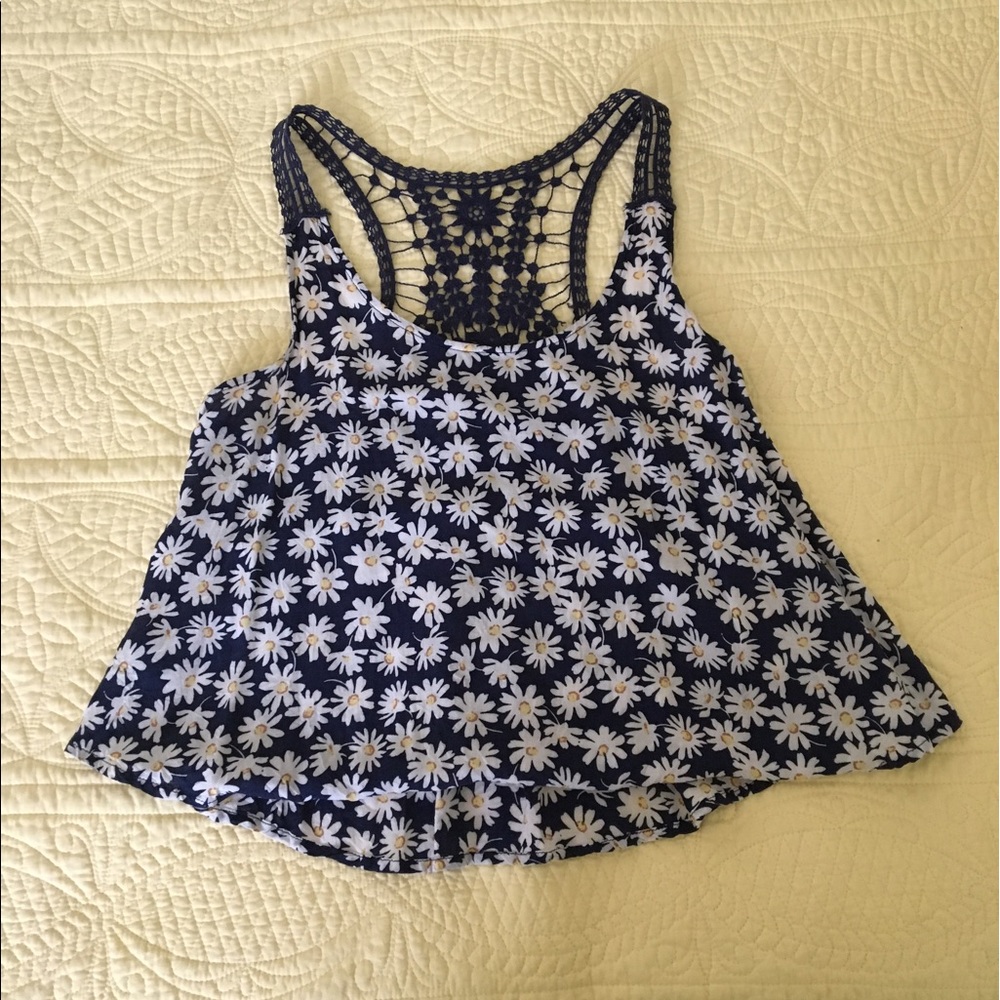 Daisy crop top