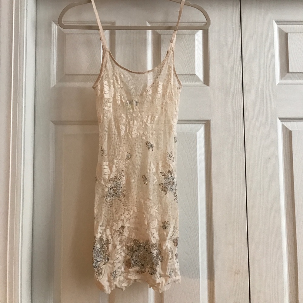 Free People Lace Slip