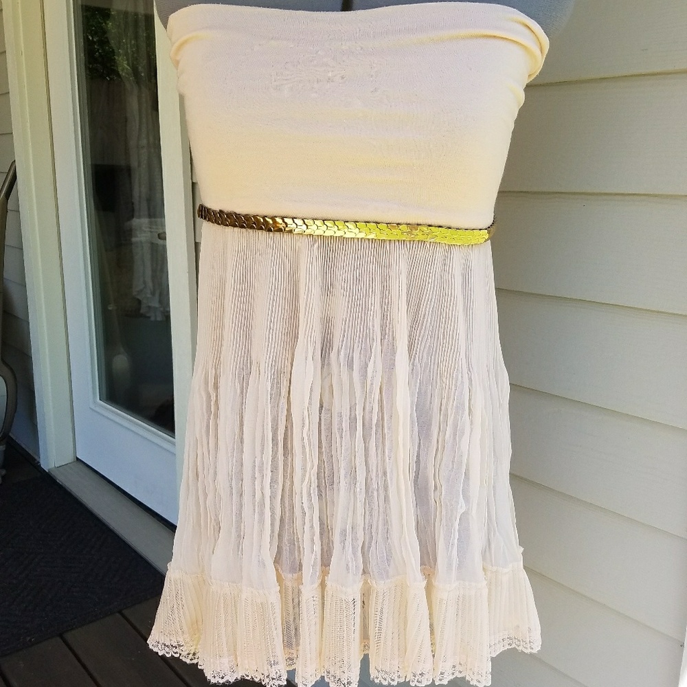 Free People Peachy Pink Lace
