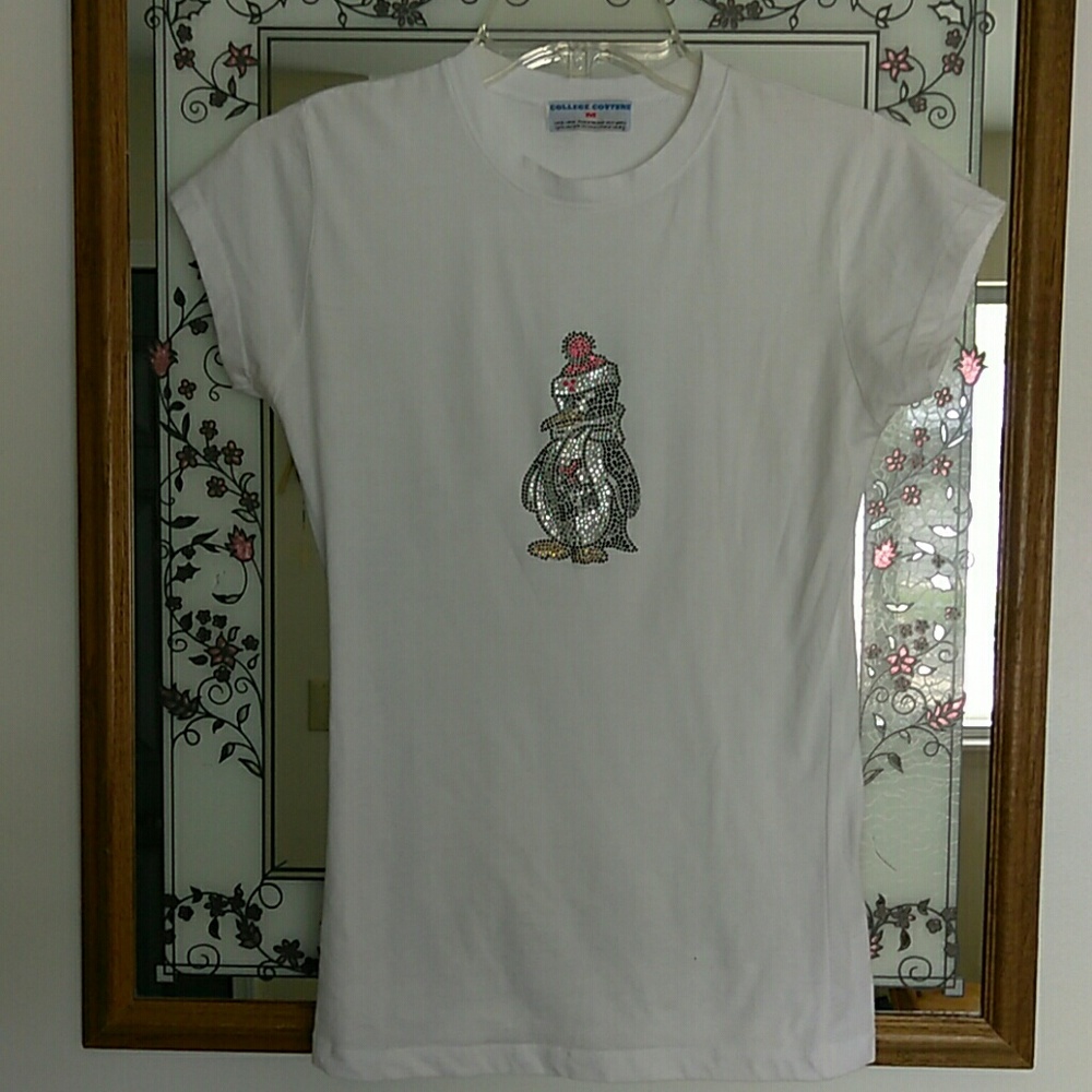 White Cap sleeve shirt