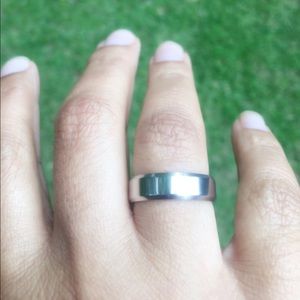๐Titanium Stainless Steel Band Silver