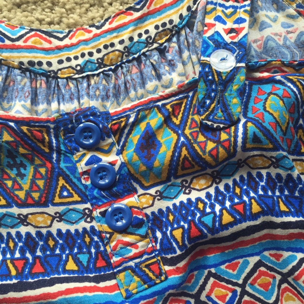 Aztec Print Tank - Picture 6 of 9