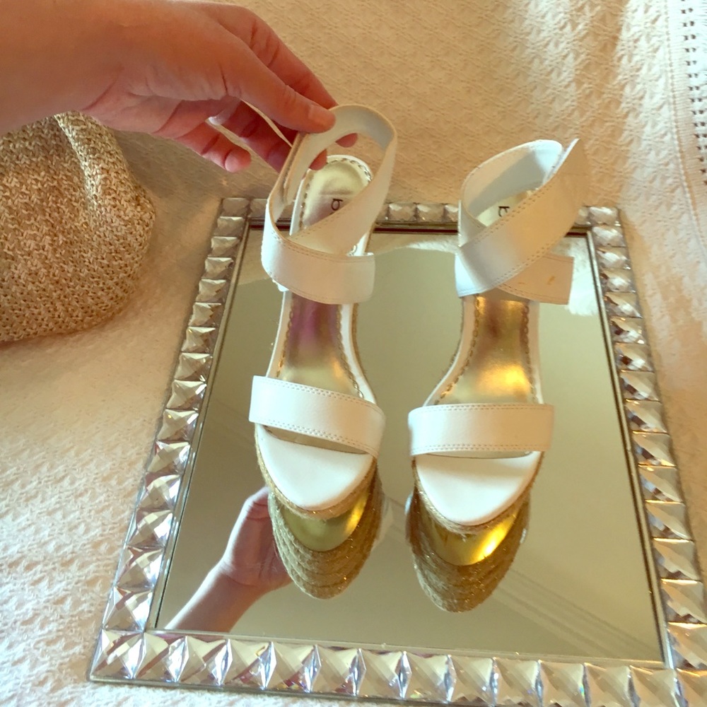 Bebe platform sandals