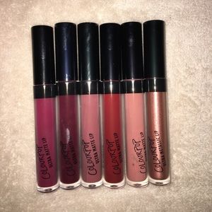 Colour pop liquid lipsticks