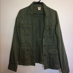 Army green jacket