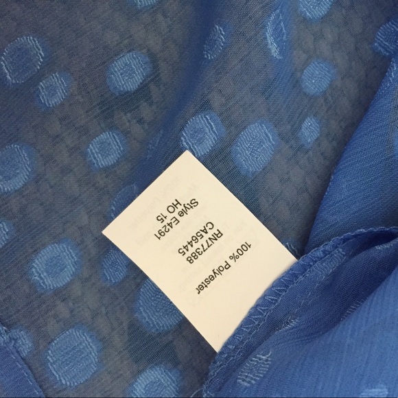 J. Crew French Dot Blouse - Picture 3 of 3