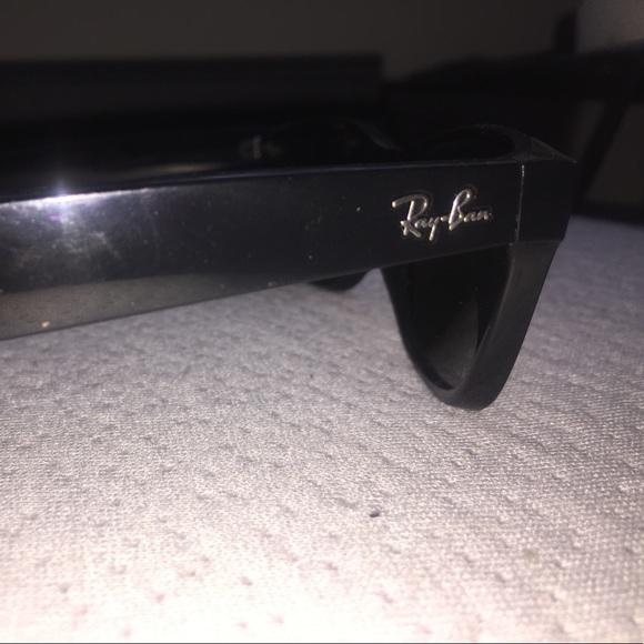 New Ray Ban Perfect condition blue mirror wayfarer