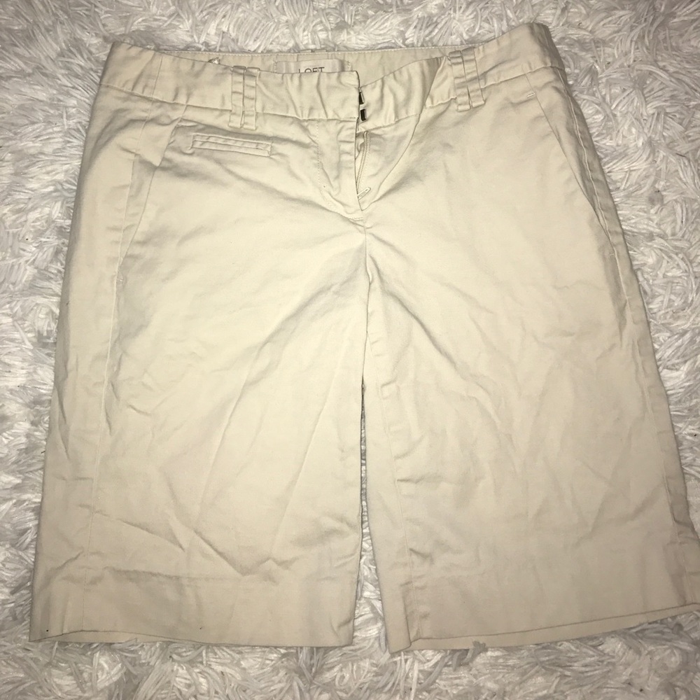 Ann Taylor Loft Bermuda Shorts! Size 0!