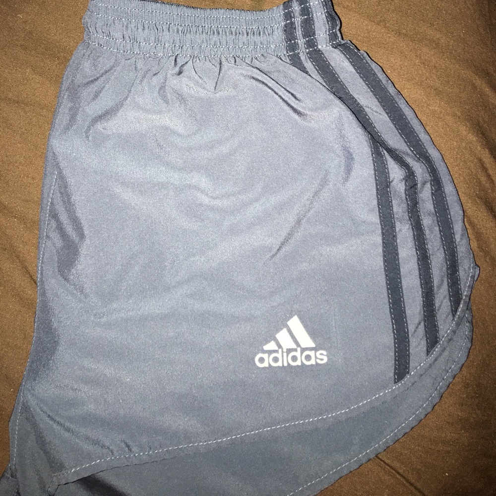 Side slit Adidas running shorts!