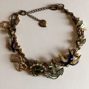 Gorgeous Nautical Themed Betsey Johnson Necklace!