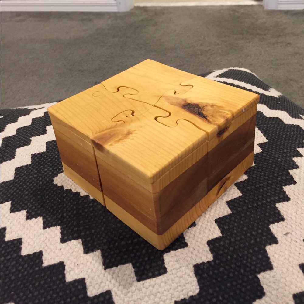 Jewlelry box/ multi purpose wooden box