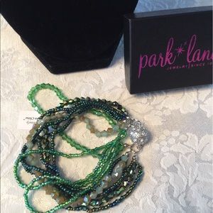 NWT Emerald Beaded Bracelet