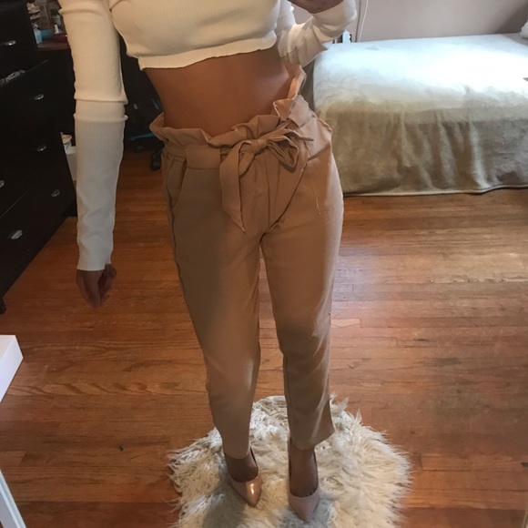 LAST 1 Jhene Tan Harem Pant - Picture 3 of 4