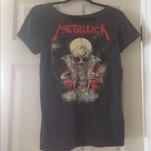 Metallica band t shirt