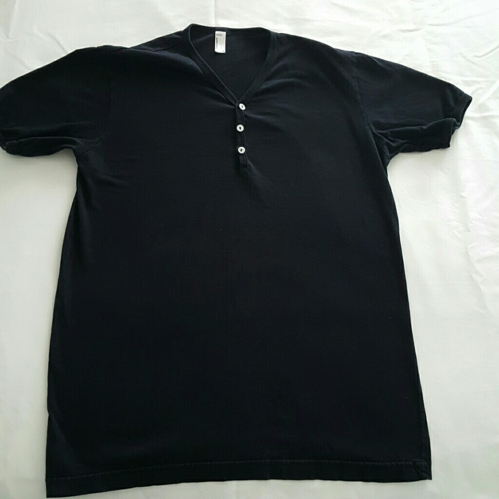 America Apparel black T-shirt