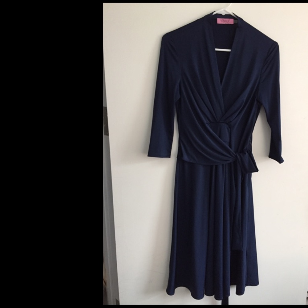 Blue dress