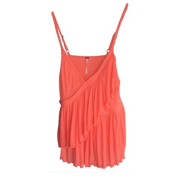 Free People Ruffle Tank - Picture 1 of 6